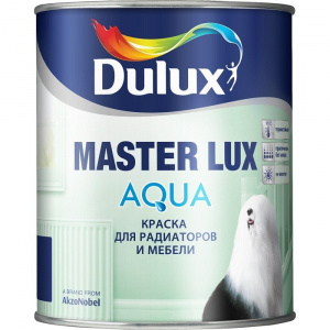 Краска Dulux Master Lux AQUA 40 BC 0.93л для радиаторов и мебели