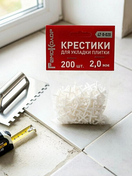 47-0-020 Крестики для плитки 2,0 мм (200 шт)